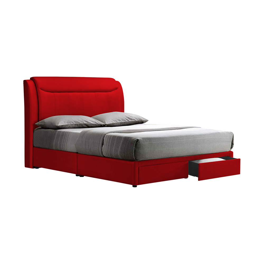 NEWTON - Mix & Match Divan Bed Frame (with drawer) - Single / Super Single / Queen / King