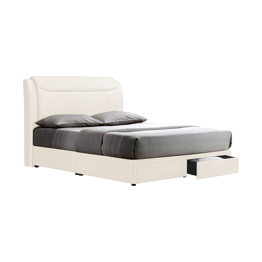 NEWTON - Mix & Match Divan Bed Frame (with drawer) - Single / Super Single / Queen / King