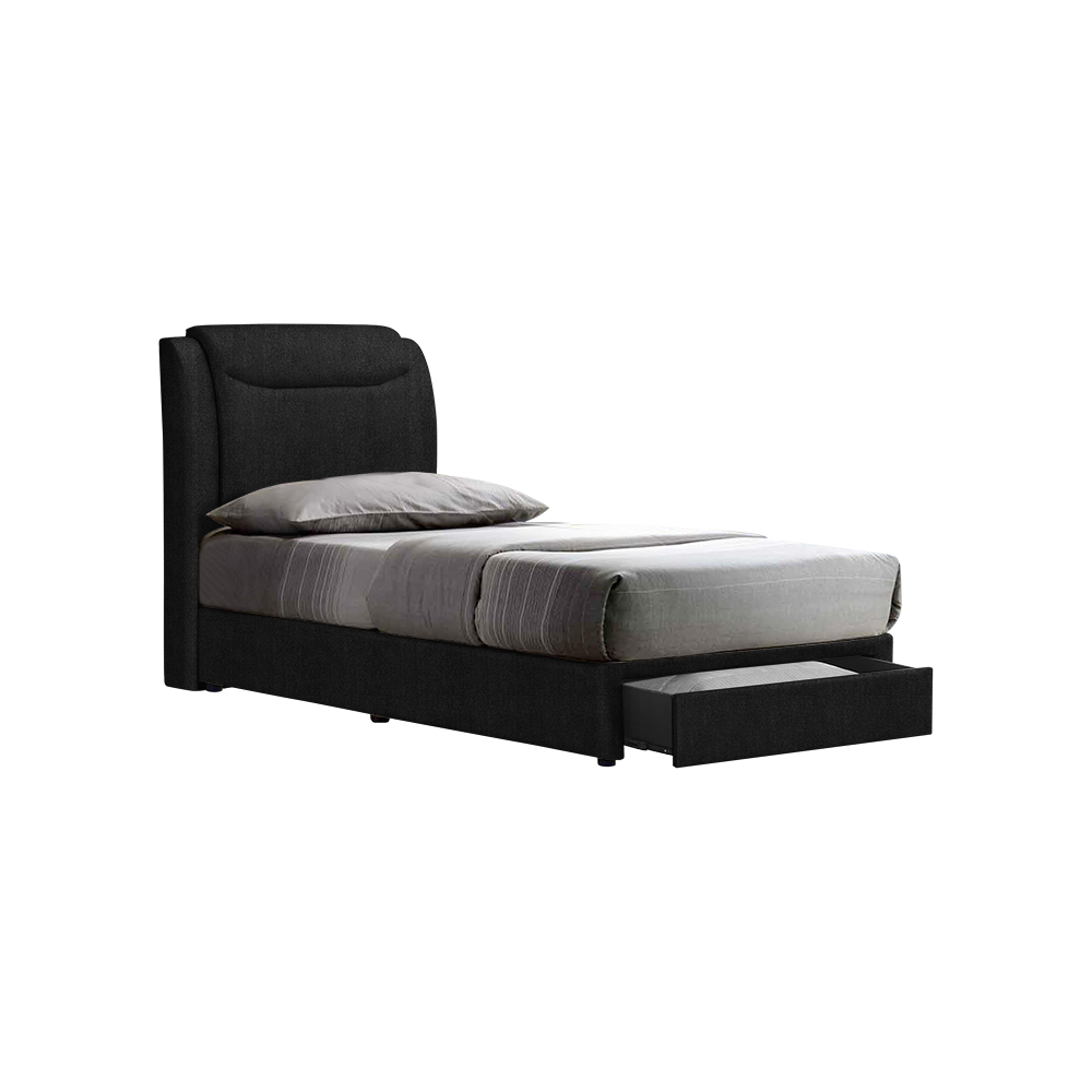 NEWTON - Mix & Match Divan Bed Frame (with drawer) - Single / Super Single / Queen / King