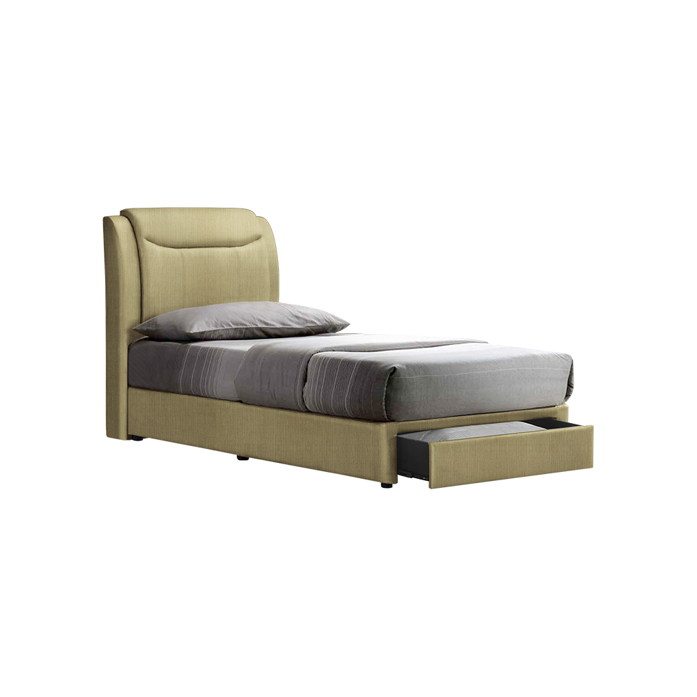 NEWTON - Mix & Match Divan Bed Frame (with drawer) - Single / Super Single / Queen / King