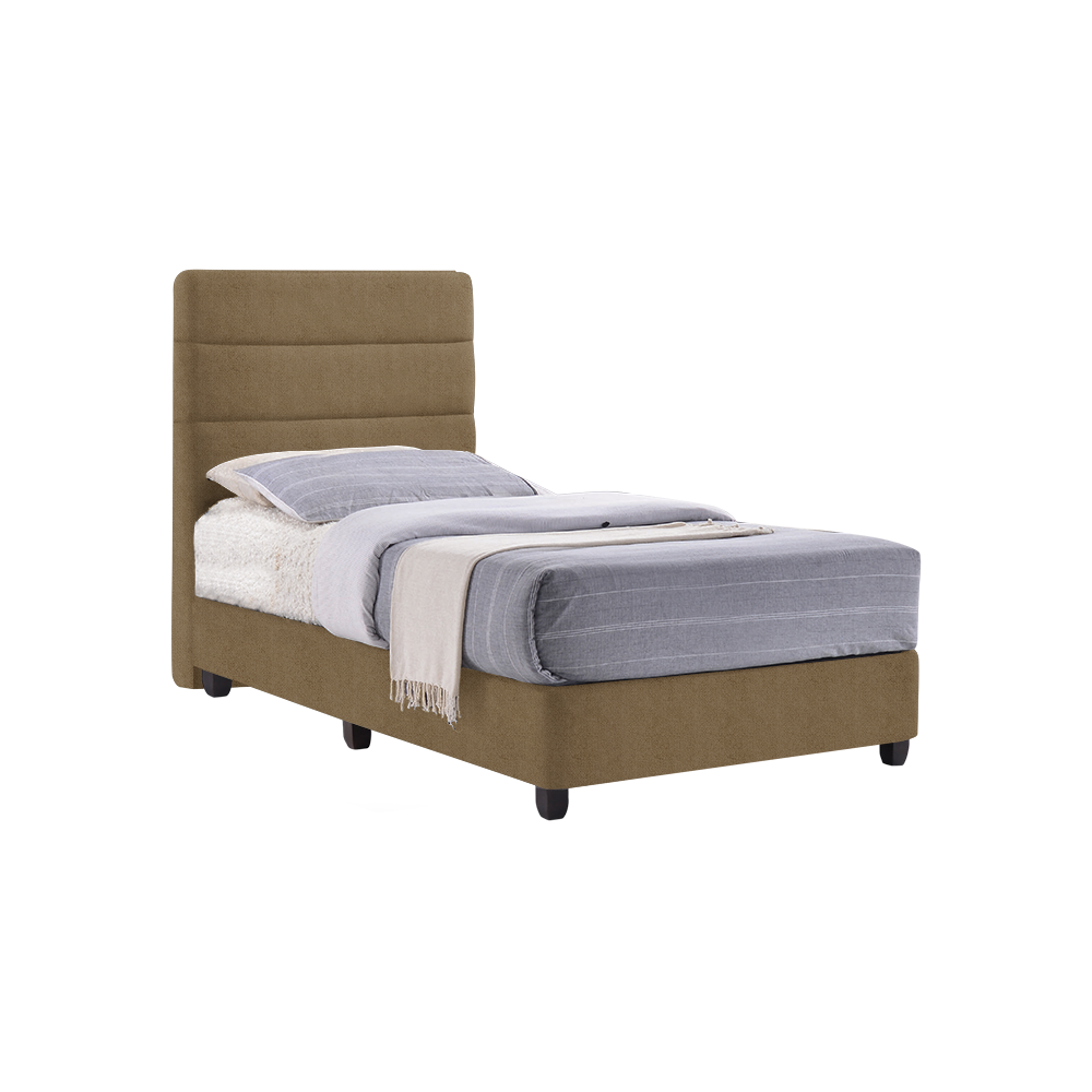 SABINA - Mix & Match Divan Bed Frame (without drawer) - Single / Super Single / Queen / King