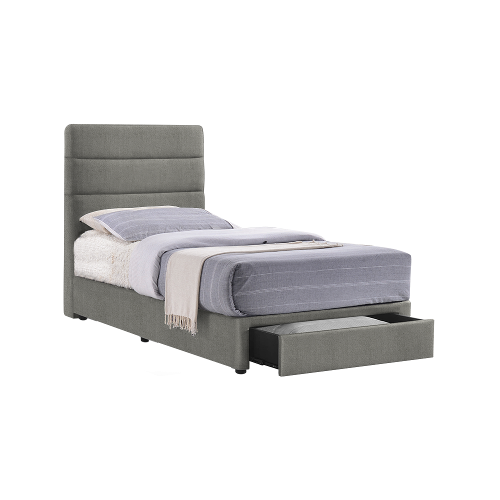 SABINA - Mix & Match Divan Bed Frame (without drawer) - Single / Super Single / Queen / King