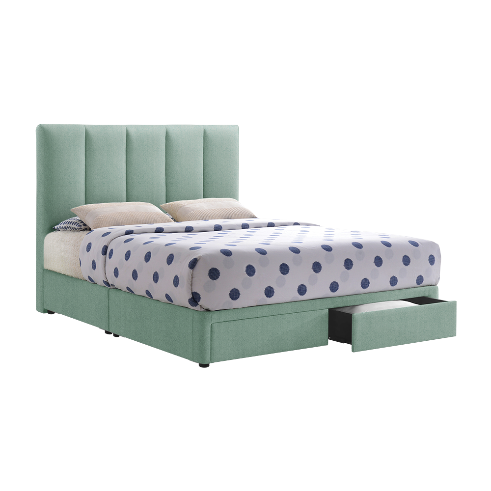 SERGIO - Mix & Match Divan Bed Frame (with drawer) - Single / Super Single / Queen / King