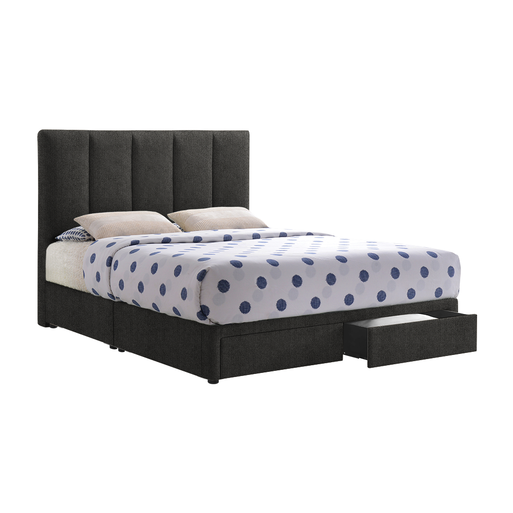 SERGIO - Mix & Match Divan Bed Frame (with drawer) - Single / Super Single / Queen / King