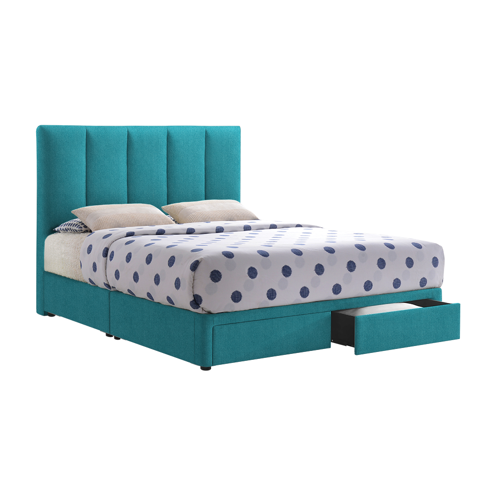 SERGIO - Mix & Match Divan Bed Frame (with drawer) - Single / Super Single / Queen / King