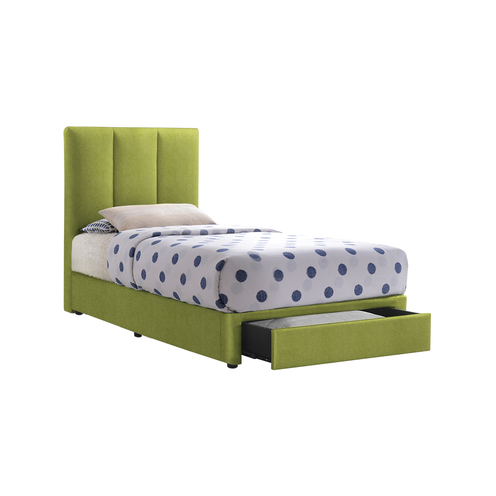 SERGIO - Mix & Match Divan Bed Frame (with drawer) - Single / Super Single / Queen / King