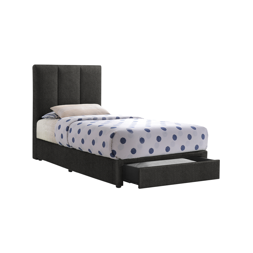 SERGIO - Mix & Match Divan Bed Frame (with drawer) - Single / Super Single / Queen / King