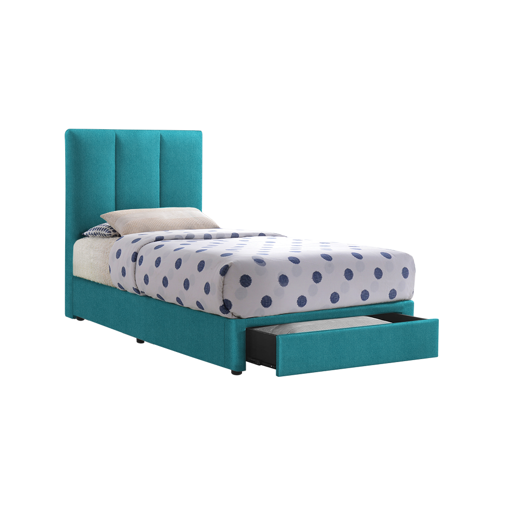 SERGIO - Mix & Match Divan Bed Frame (with drawer) - Single / Super Single / Queen / King