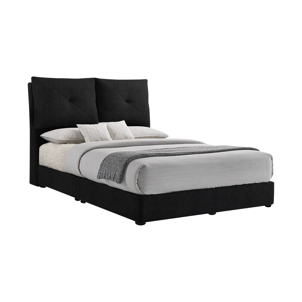 SHELDON - Mix & Match Divan Bed Frame (without drawer) - Queen / King