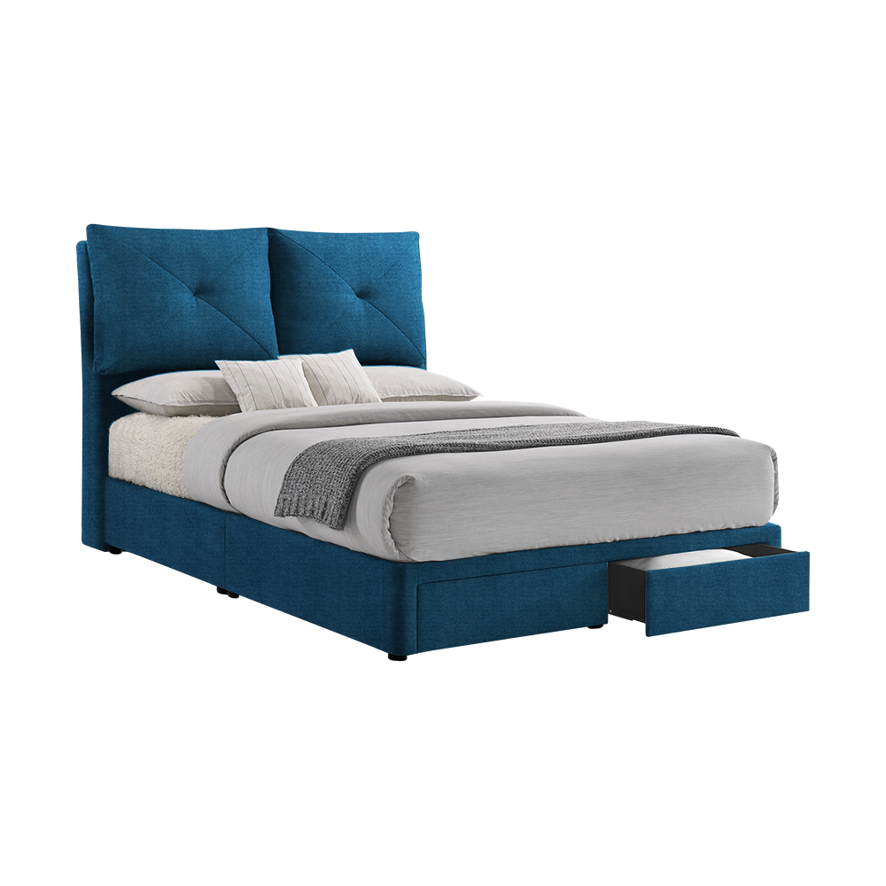 SHELDON - Mix & Match Divan Bed Frame (with drawer) - Queen / King