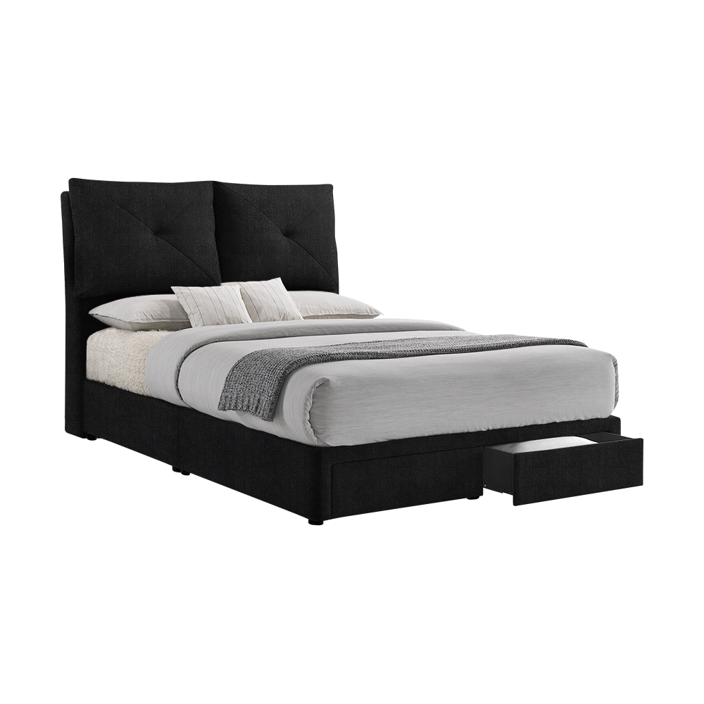SHELDON - Mix & Match Divan Bed Frame (with drawer) - Queen / King