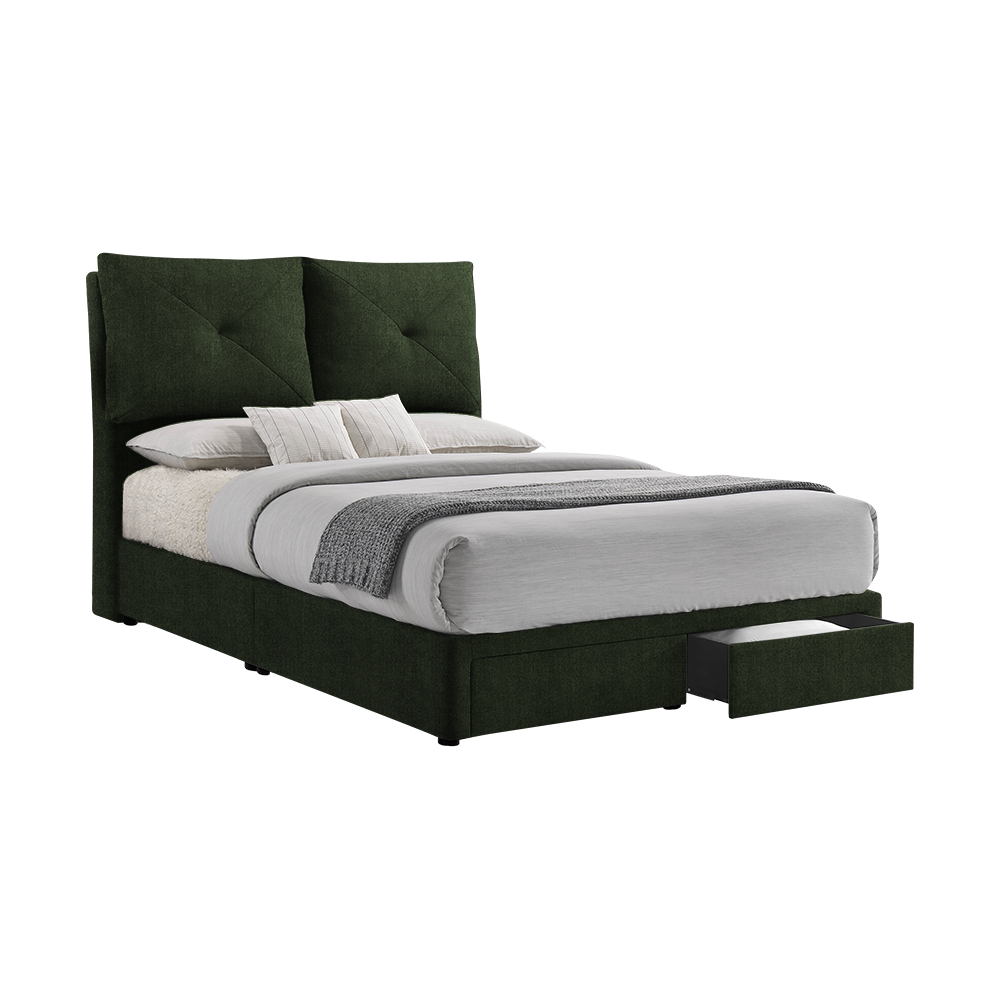 SHELDON - Mix & Match Divan Bed Frame (with drawer) - Queen / King