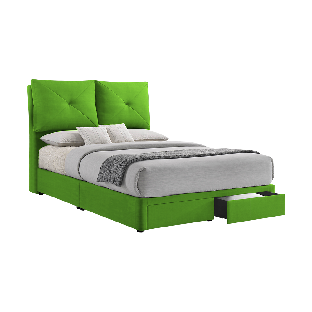 SHELDON - Mix & Match Divan Bed Frame (with drawer) - Queen / King