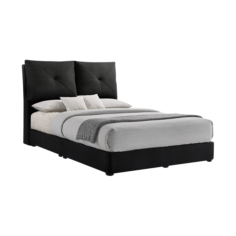 SHELDON - Mix & Match Divan Bed Frame (without drawer) - Queen / King