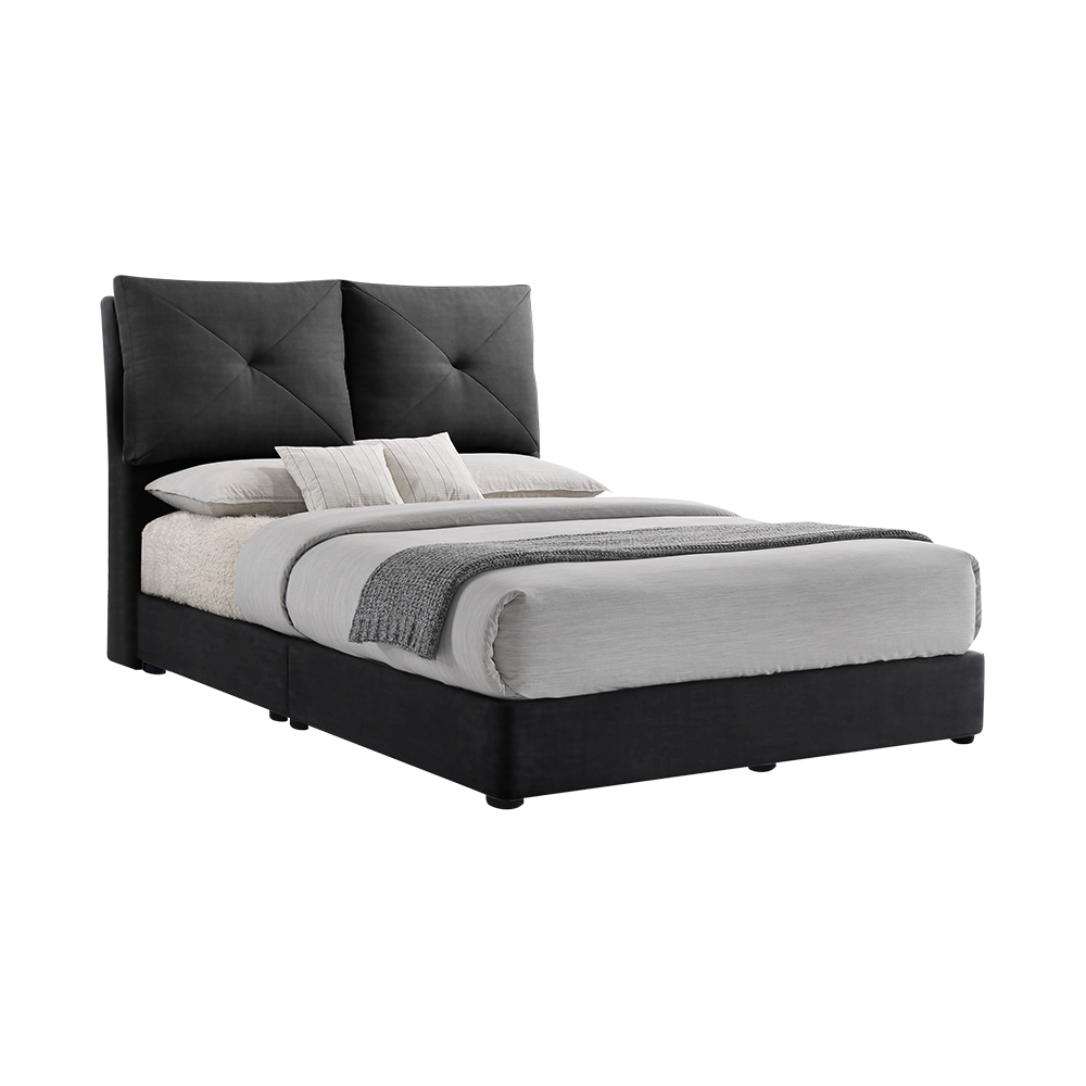 SHELDON - Mix & Match Divan Bed Frame (without drawer) - Queen / King