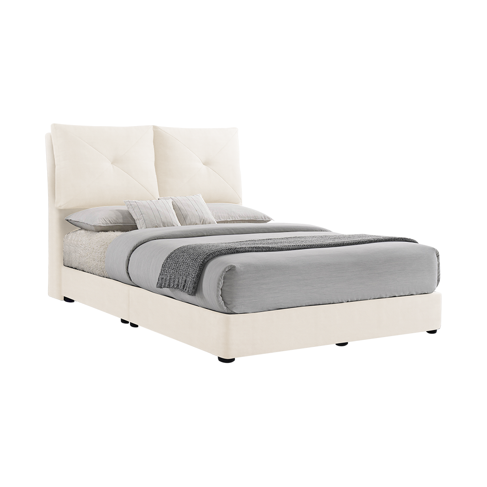SHELDON - Mix & Match Divan Bed Frame (without drawer) - Queen / King
