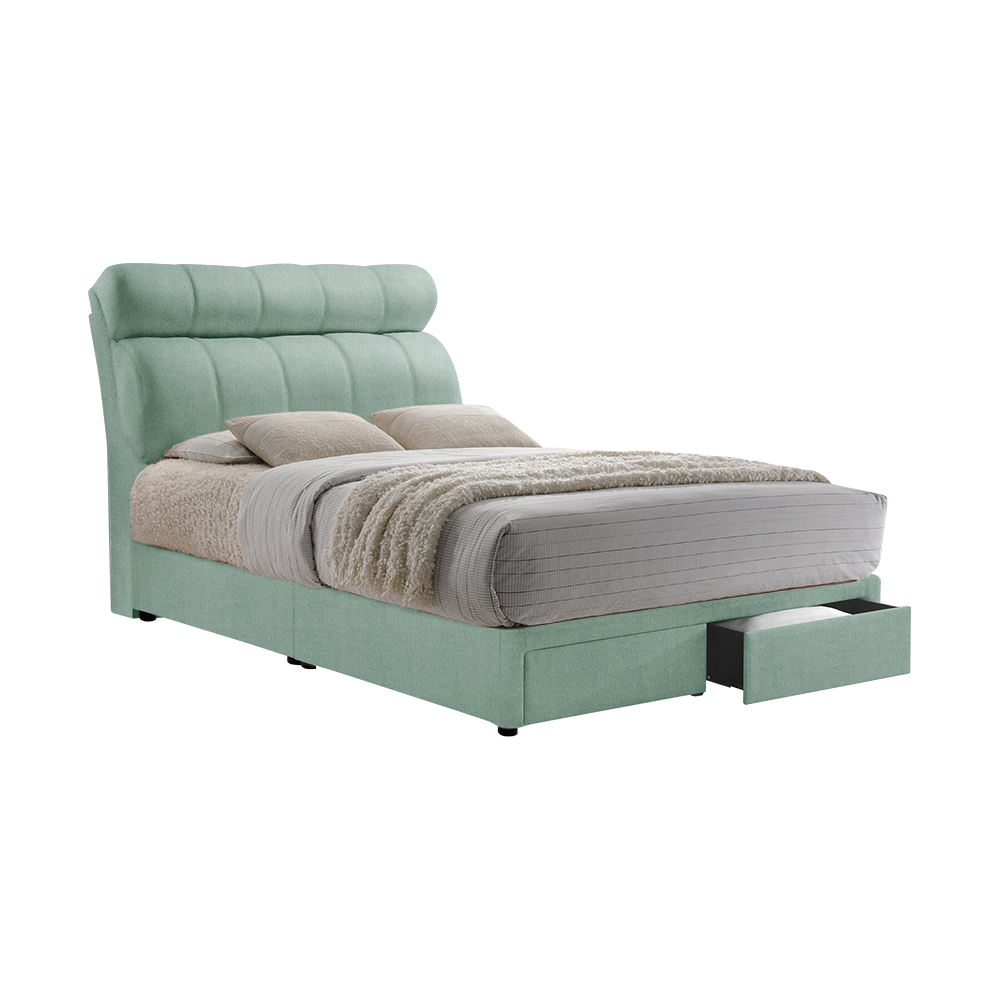 SORA - Mix & Match Divan Bed Frame (with drawer) - Queen / King