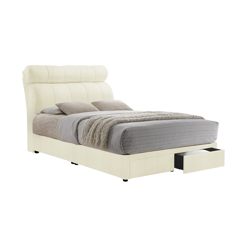 SORA - Mix & Match Divan Bed Frame (with drawer) - Queen / King