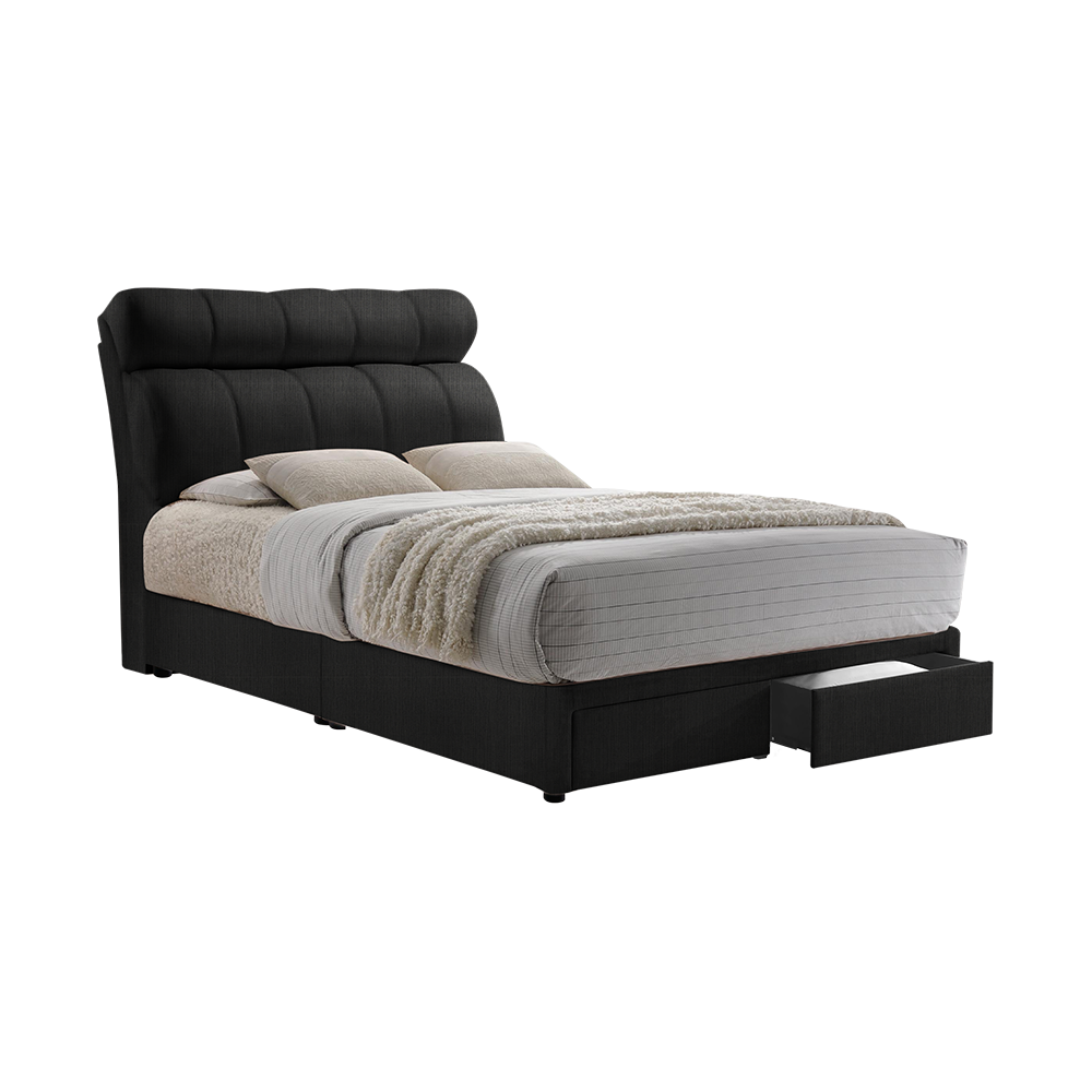 SORA - Mix & Match Divan Bed Frame (with drawer) - Queen / King