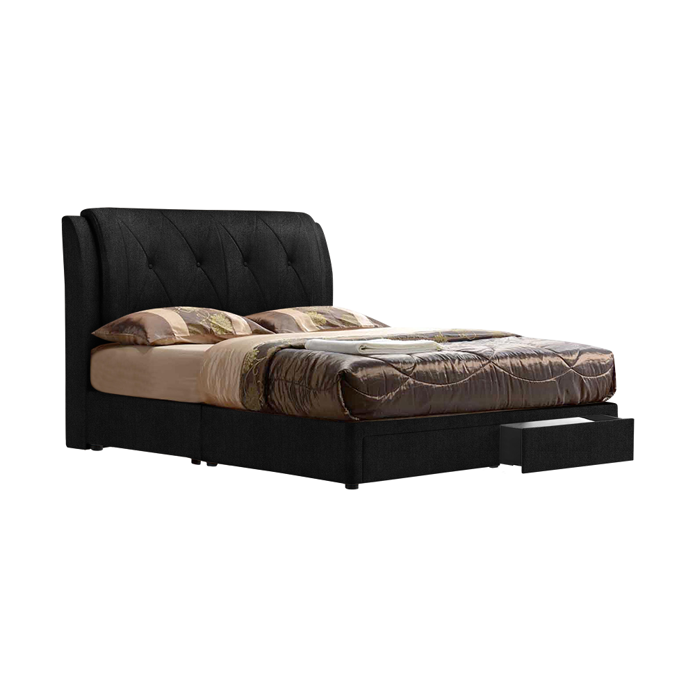 SPENCER - Mix & Match Divan Bed Frame (with drawer) - Single / Super Single / Queen / King