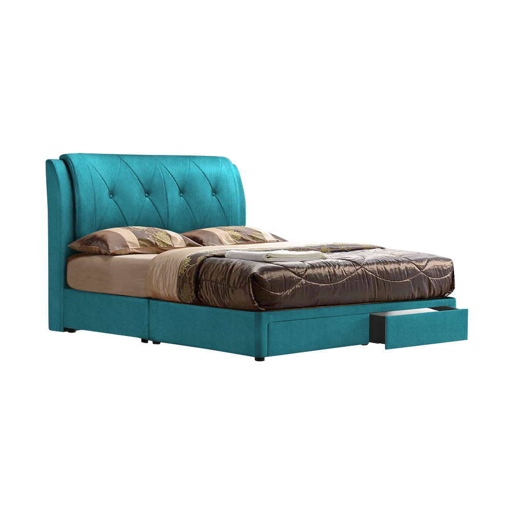 SPENCER - Mix & Match Divan Bed Frame (with drawer) - Single / Super Single / Queen / King
