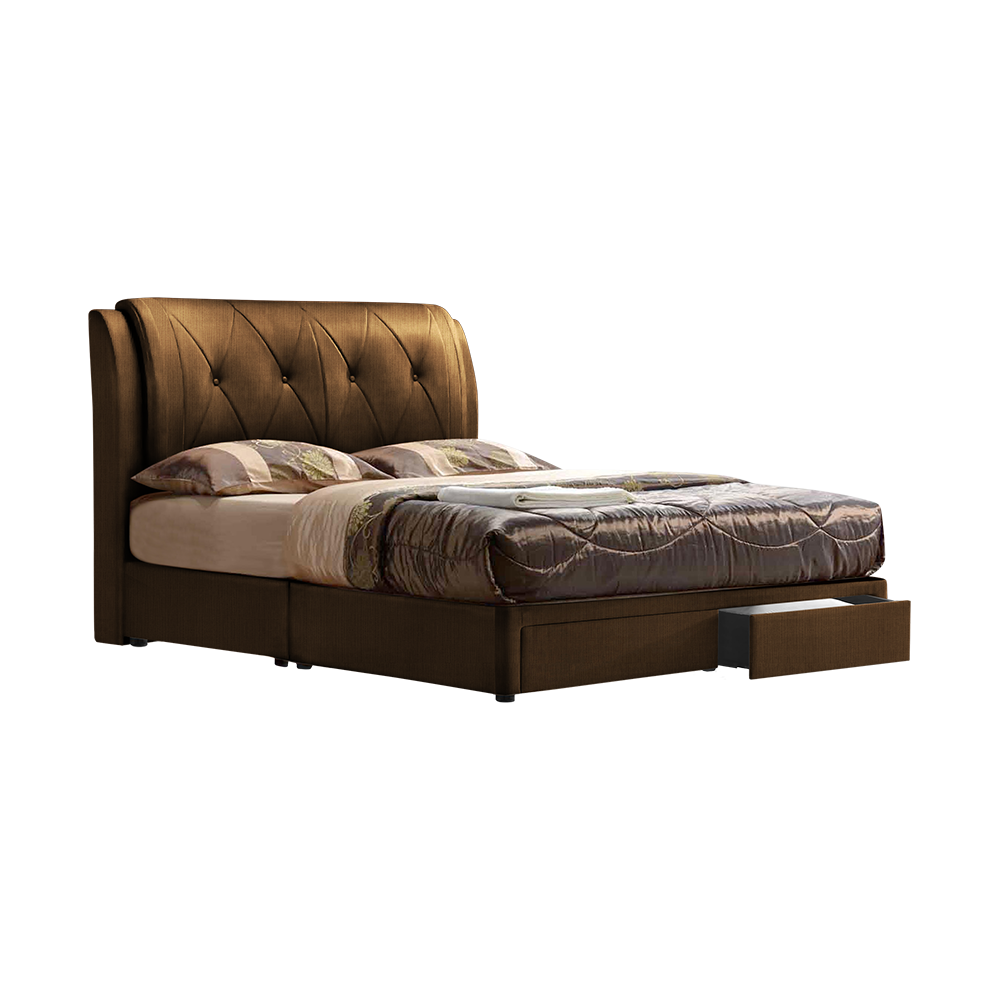 SPENCER - Mix & Match Divan Bed Frame (with drawer) - Single / Super Single / Queen / King