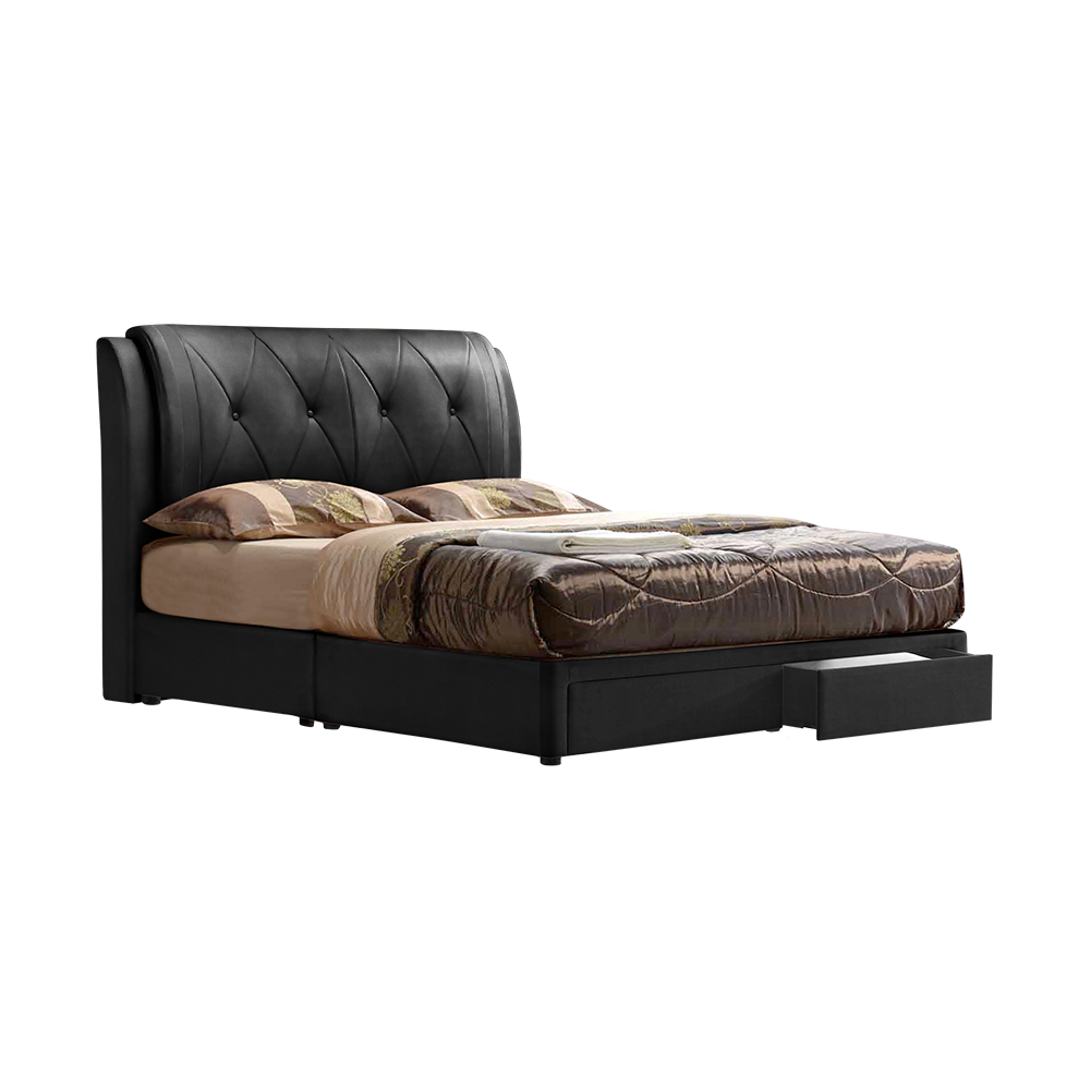 SPENCER - Mix & Match Divan Bed Frame (with drawer) - Single / Super Single / Queen / King
