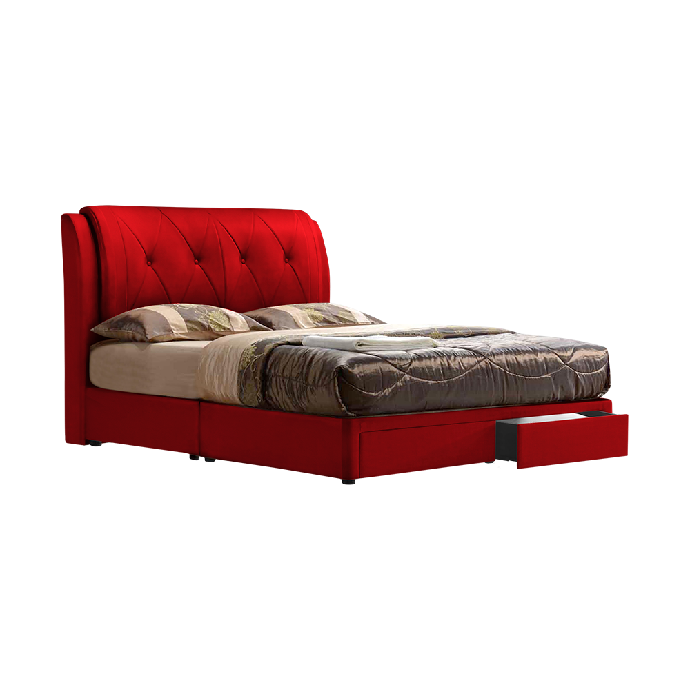SPENCER - Mix & Match Divan Bed Frame (with drawer) - Single / Super Single / Queen / King