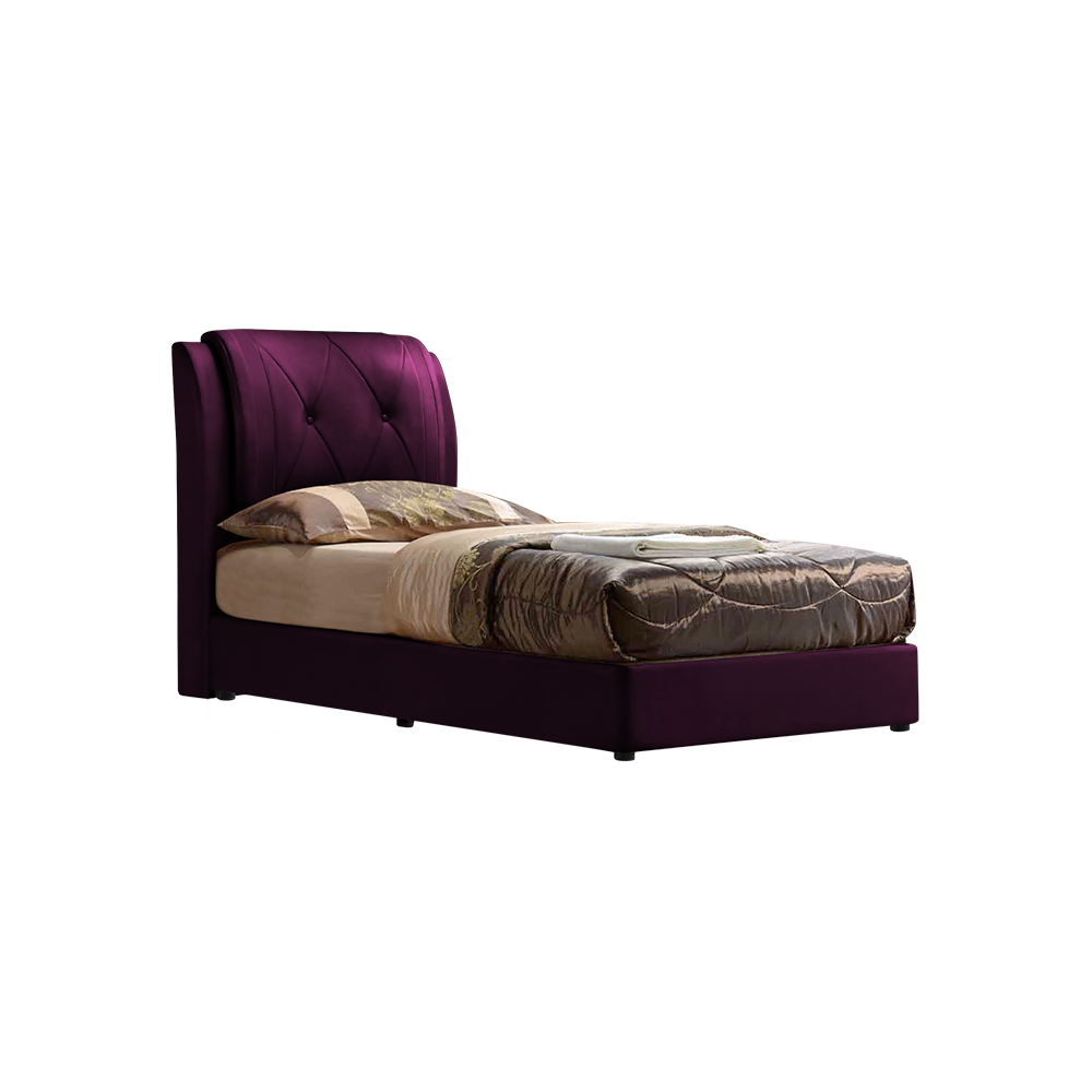 SPENCER - Mix & Match Divan Bed Frame (without drawer) - Single / Super Single / Queen / King