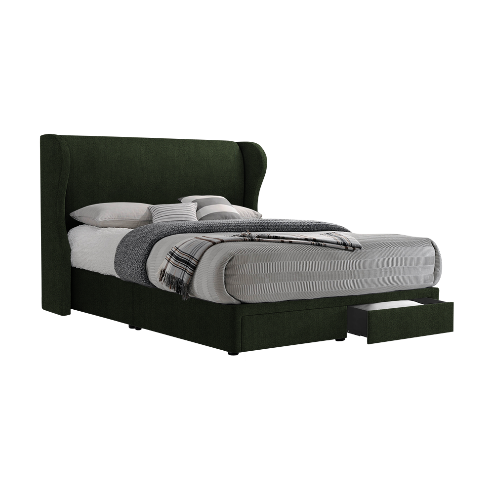 VALENCE - Mix & Match Divan Bed Frame (with drawer) - Single / Super Single / Queen / King