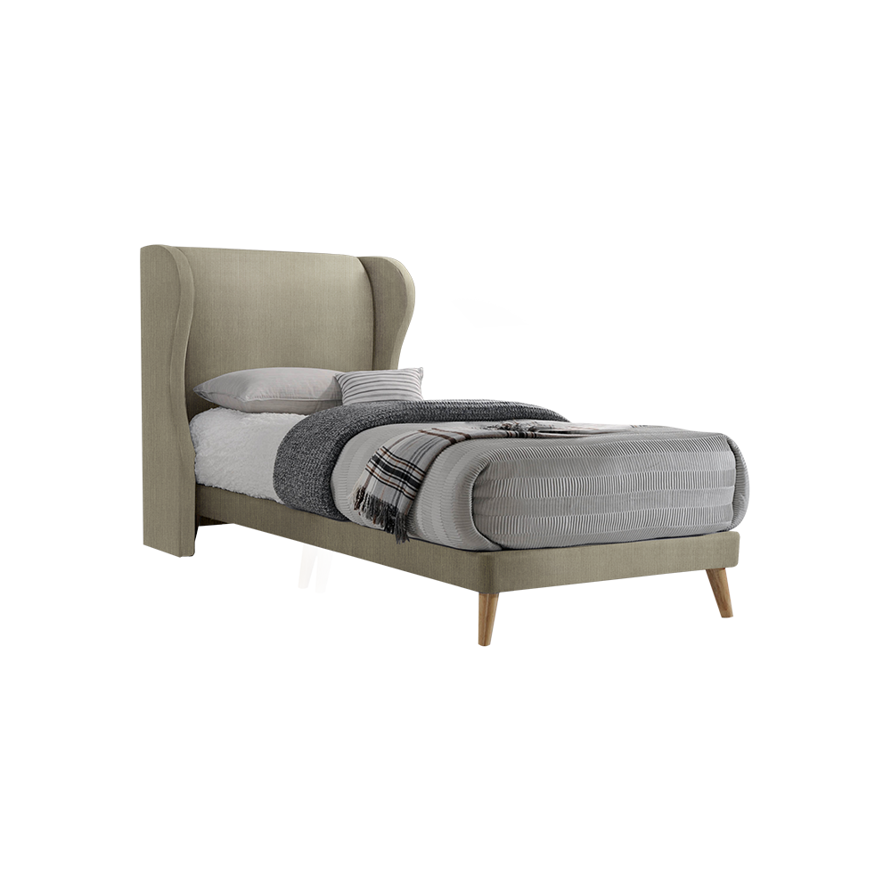 VALENCE - Mix & Match Divan Bed Frame (without drawer) - Single / Super Single / Queen / King