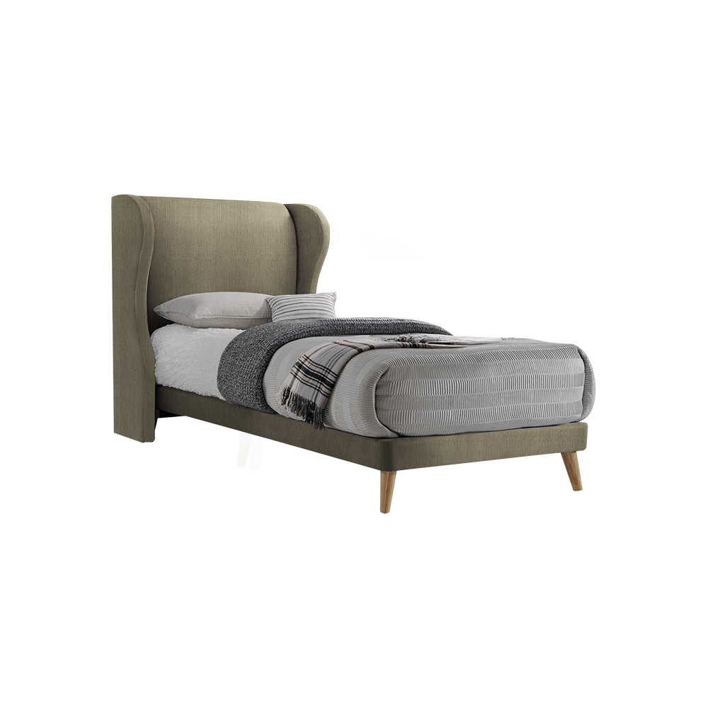 VALENCE - Mix & Match Divan Bed Frame (without drawer) - Single / Super Single / Queen / King