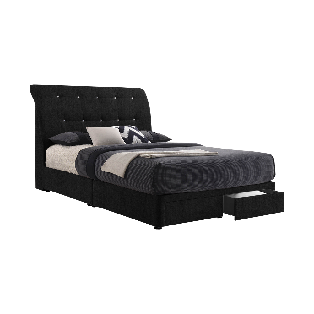 VANDA - Mix & Match Divan Bed Frame (with drawer) - Queen / King