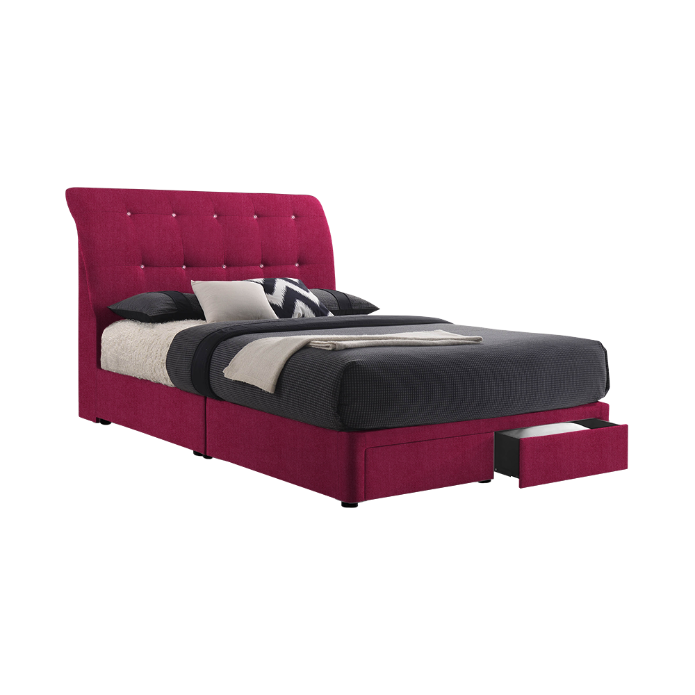 VANDA - Mix & Match Divan Bed Frame (with drawer) - Queen / King