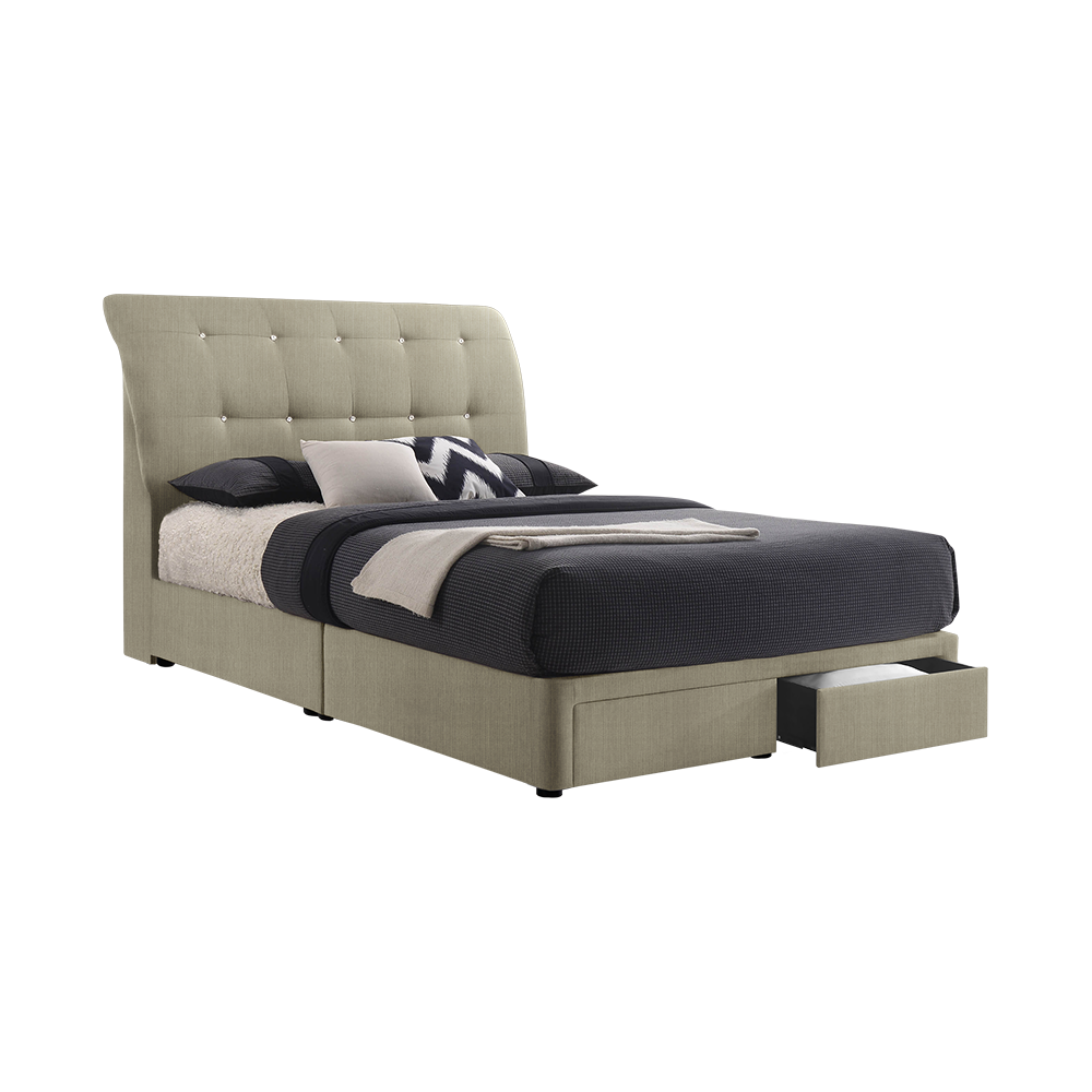 VANDA - Mix & Match Divan Bed Frame (with drawer) - Queen / King