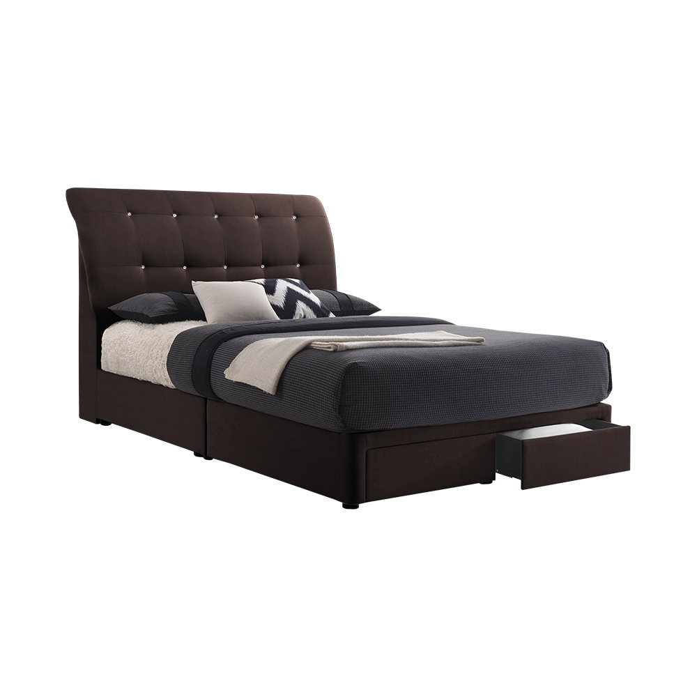 VANDA - Mix & Match Divan Bed Frame (with drawer) - Queen / King