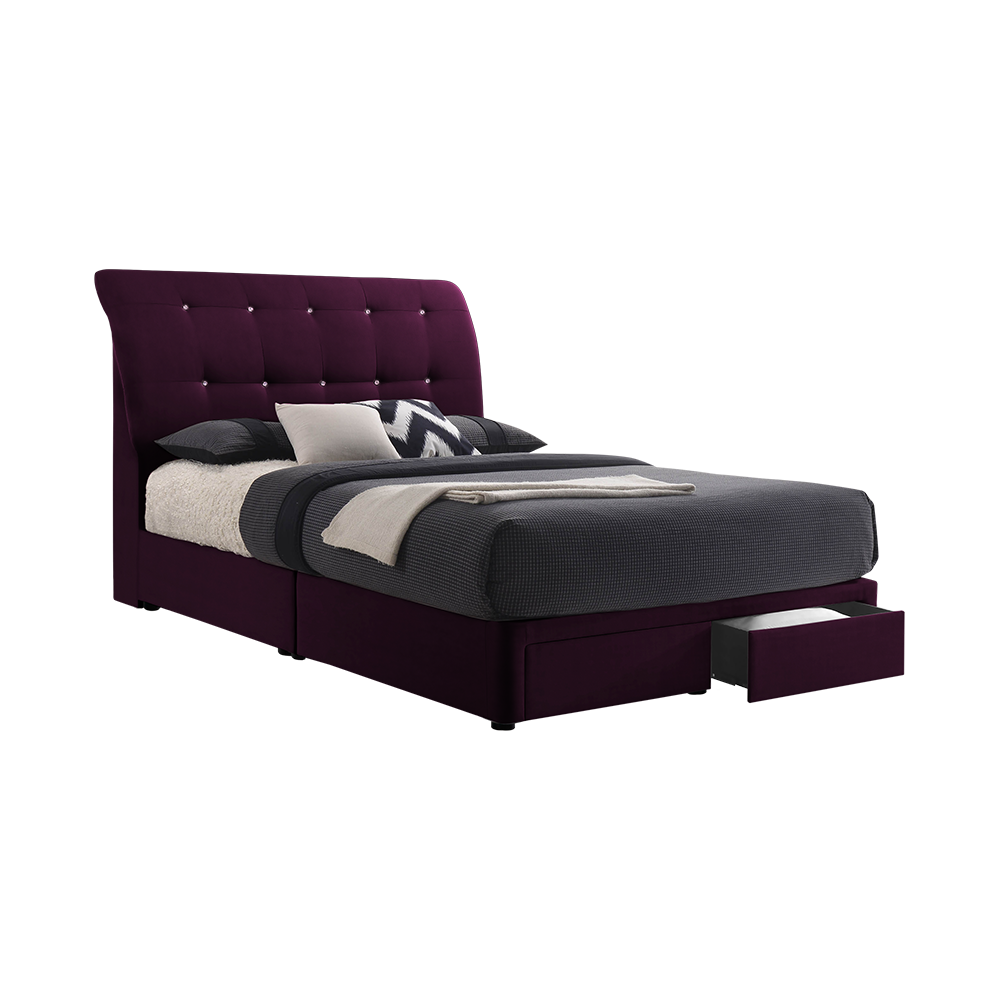 VANDA - Mix & Match Divan Bed Frame (with drawer) - Queen / King