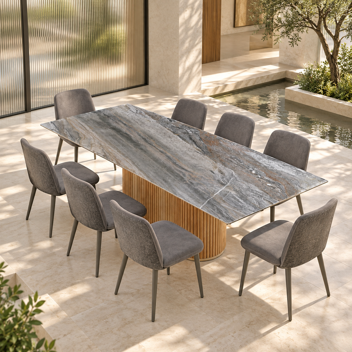 CL-0250 dining table lifestyle image 14