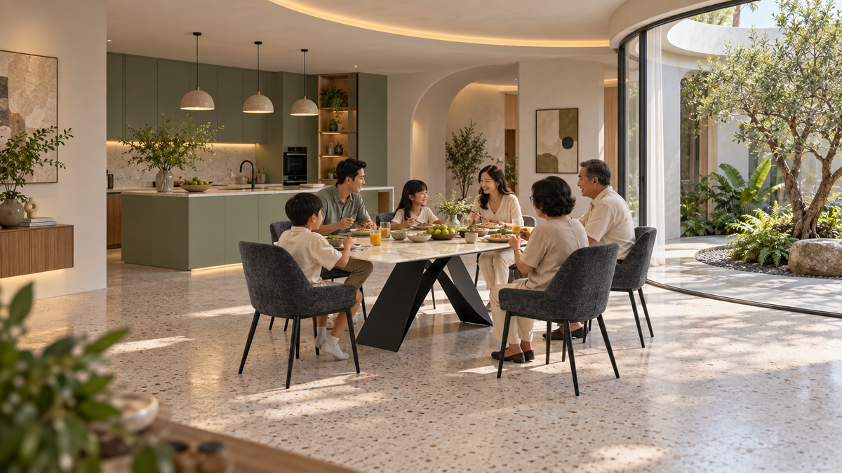 CL-0236 dining table lifestyle image 10