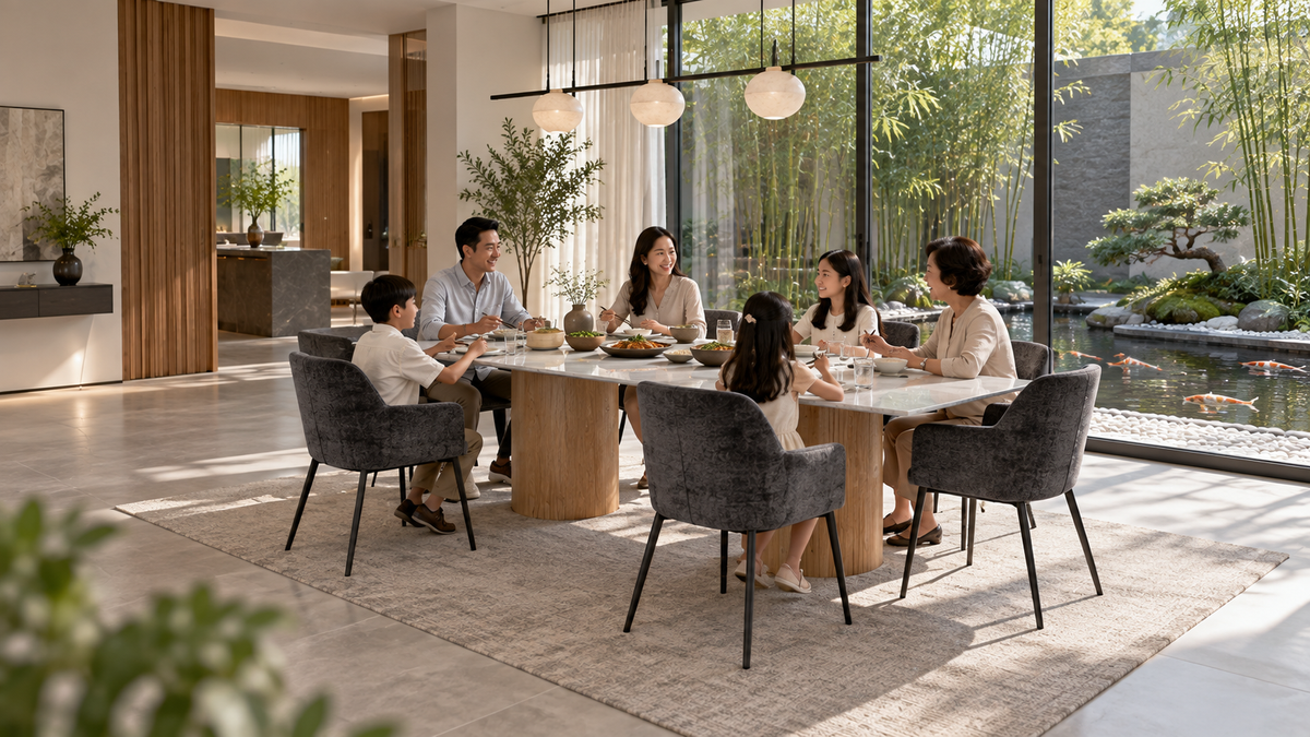 CL-0254 dining table lifestyle image 10