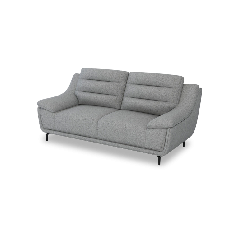 OVERLAND High Back Fabric / Leather Sofa (1 / 2 / 3seater) Crownlivin