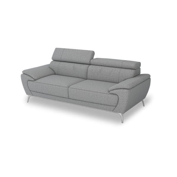 VICHY Adjustable Headrest Fabric / Leather Sofa (1 / 2 / 3seater