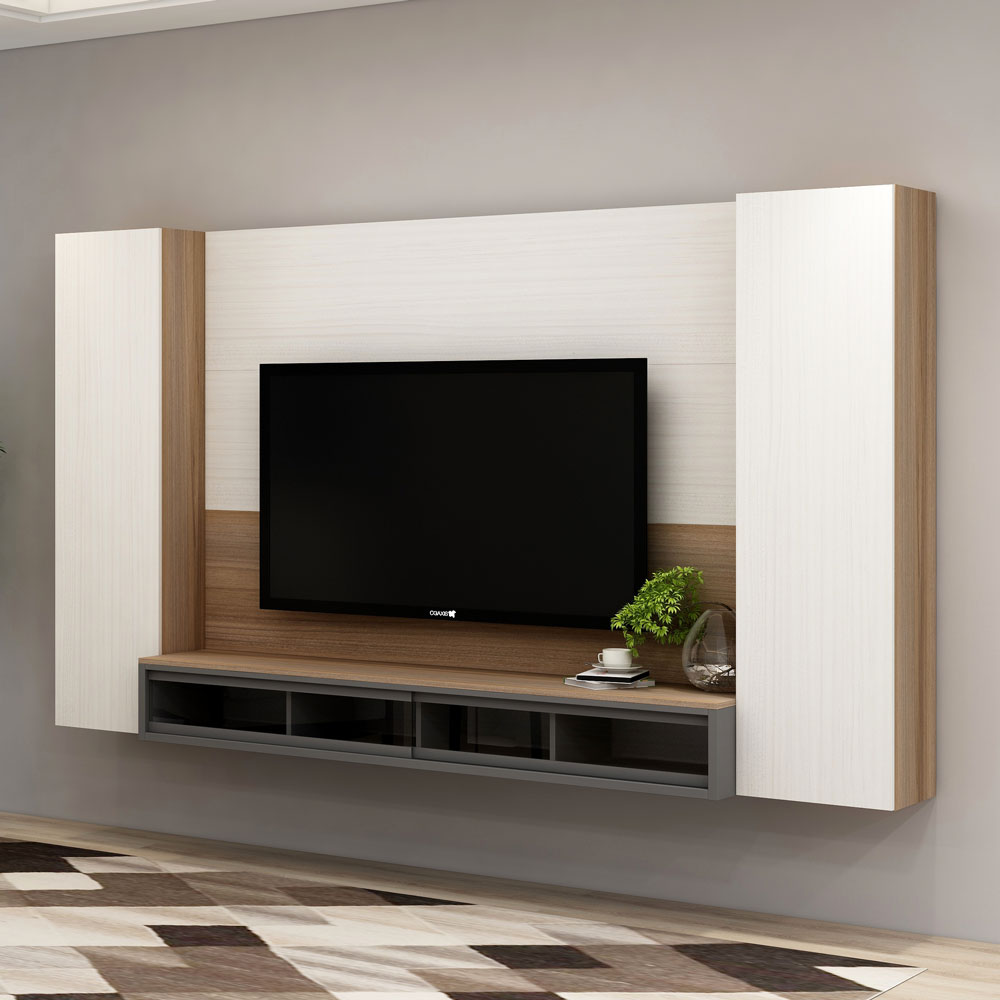 CALIS – Mix & Match TV Wall Cabinet & 2-section Wall Mounted