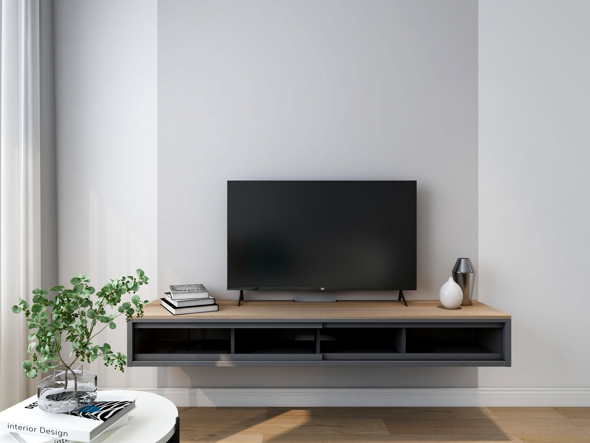 CALIS – Mix & Match TV Wall Cabinet 6ft - Crownlivin