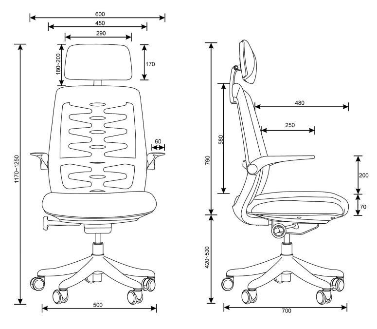 SPIX - Ergonomic Office Chair - Crownlivin