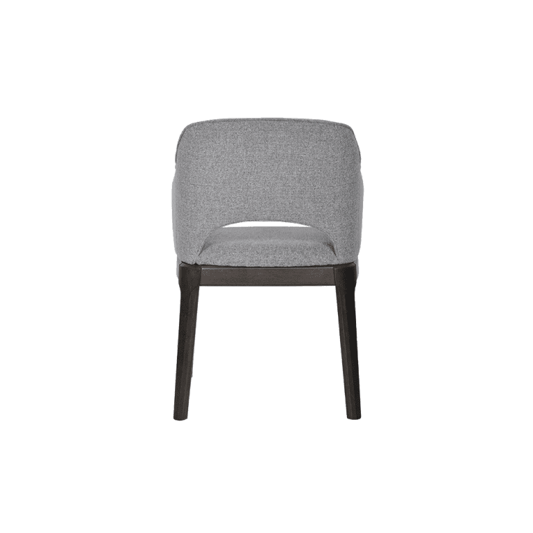 MEGAN Elegant Low Back Dining Chair with Armrest Crownlivin