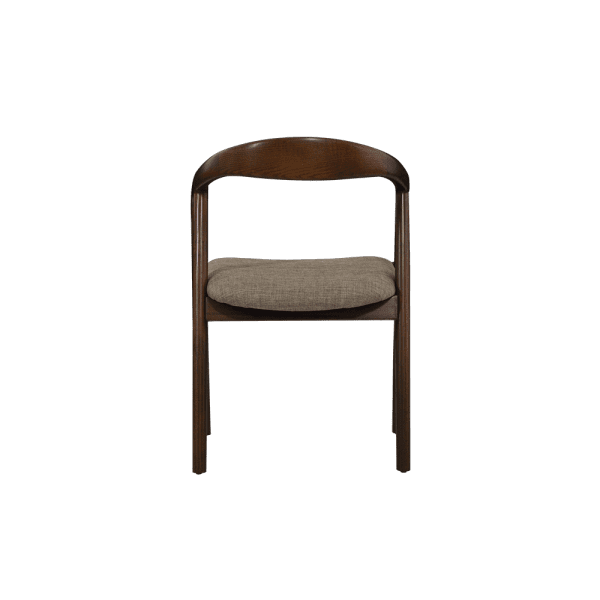 UDOKA WALNUT - Solid Ash Wood Dining Chair - Crownlivin